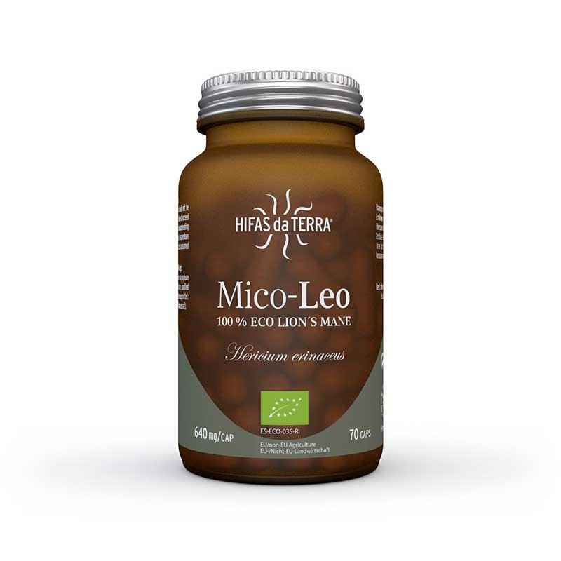 Mico Leo-Melena de leon + Vit C Bio 70 capsulas Hifas da terra