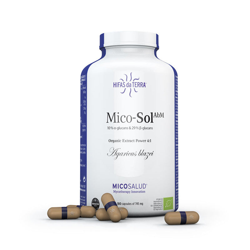 Mico-Sol (champiñón del sol) Bio 180 cápsulas Hifas da terra