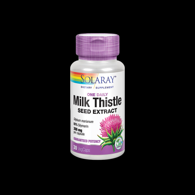 Milk Thistle-30 VegCaps. Apto para veganos.