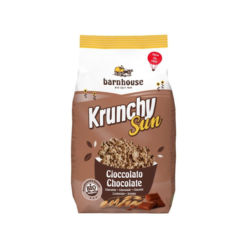 Muesli Krunchy Sun chocolate Bio 375g Barnhouse