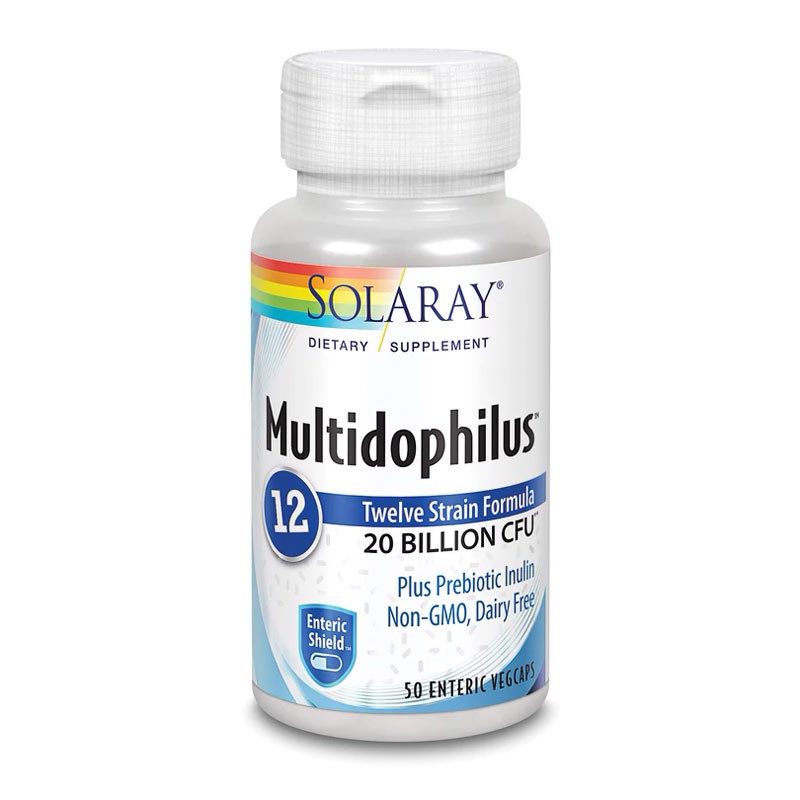 Multidophilus 12 (Protección enterica) 50vcaps Solaray