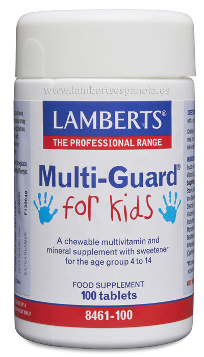 MultiGuard® Vitaminas y Minerales para Niños de 4 a 14 años