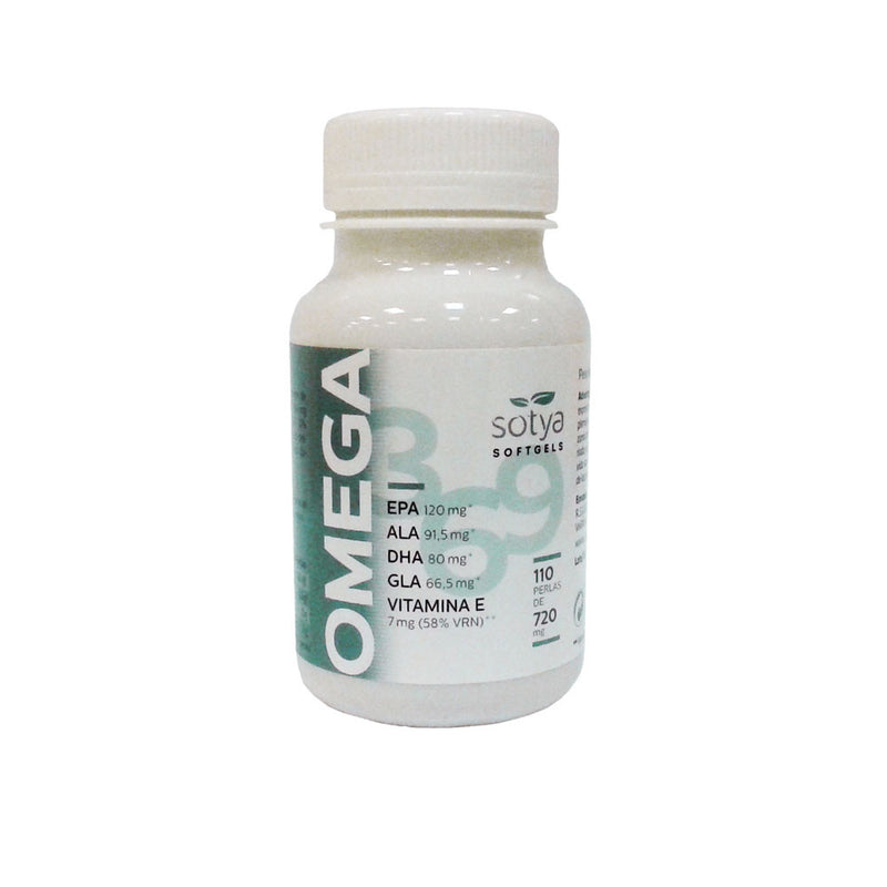 Omega 3, 6 y 9 500 mg 110 perlas - Sotya