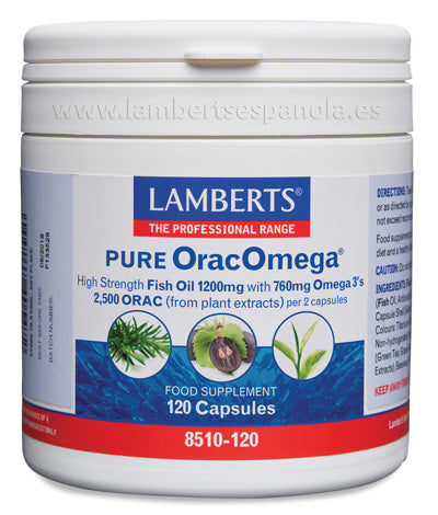 OracOmega® Aceite de Pescado Puro 1200 mg