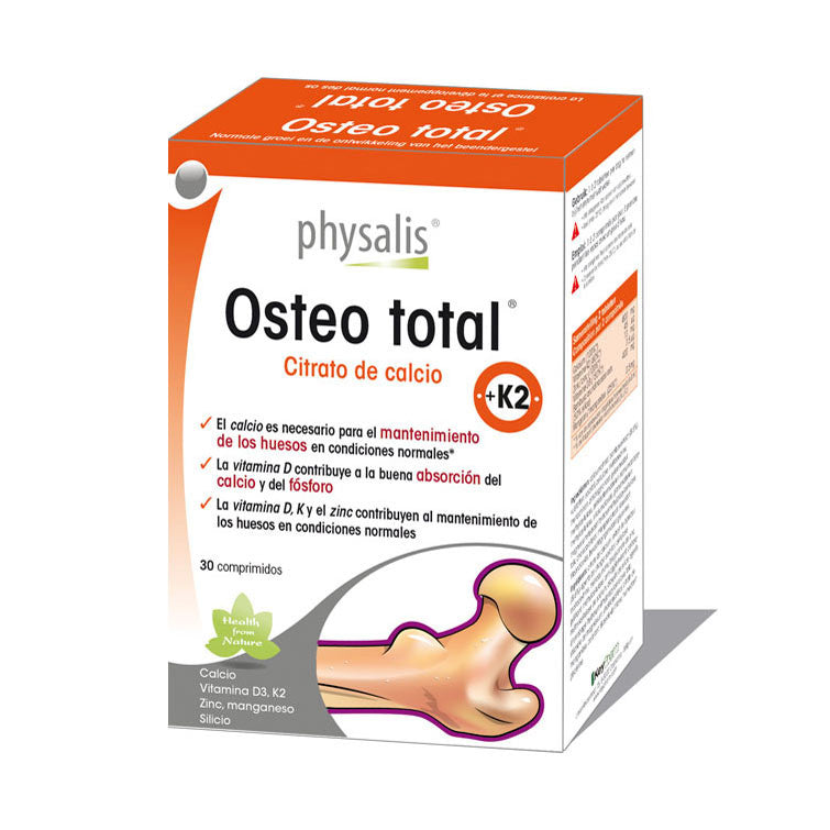 Osteo total 30 comprimidos Physalis
