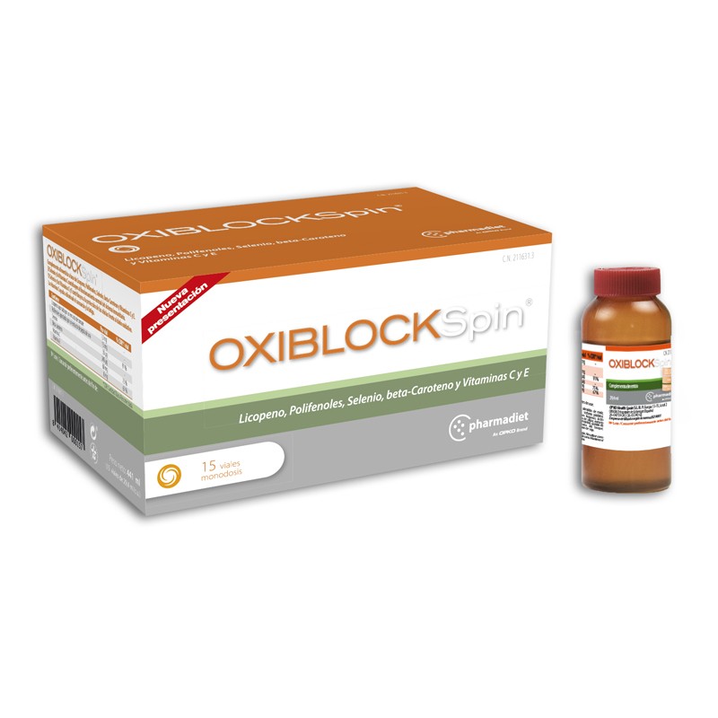Oxiblock Spin 15 viales Pharmadiet Opko Health