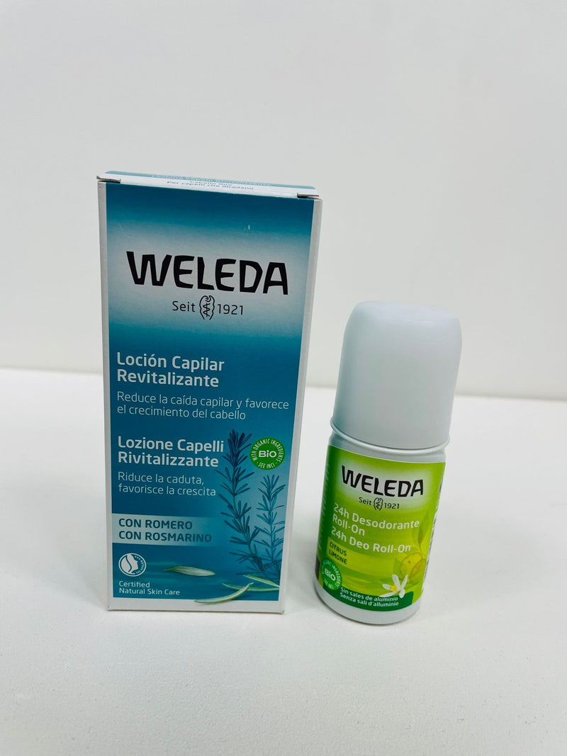 Pack Loción Capilar Revitalizante + Desodorante roll-on - Weleda