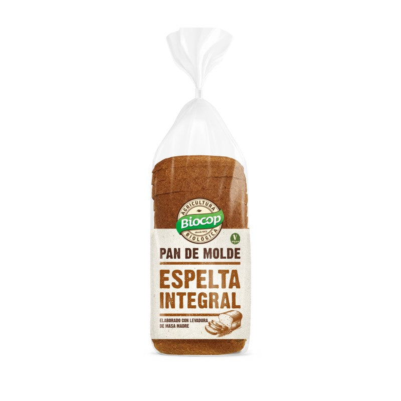 Pan molde espelta integral 400 g Biocop