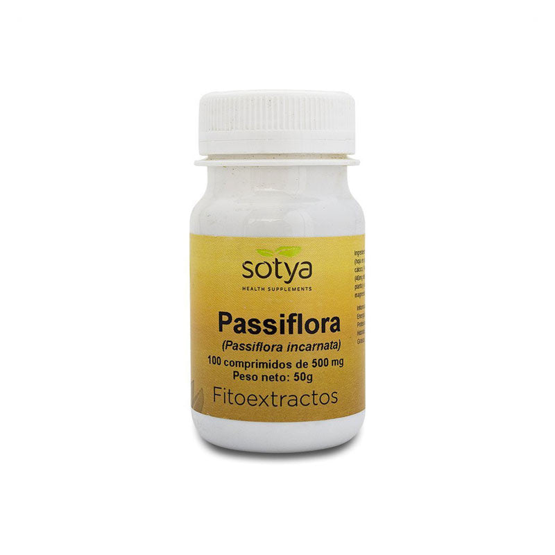 Pasiflora 500mg 100 comprimidos Sotya