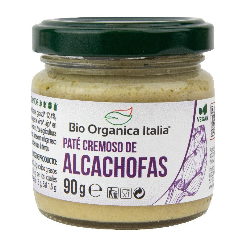 Pate de alcachofas Bio 90g Organica Italia