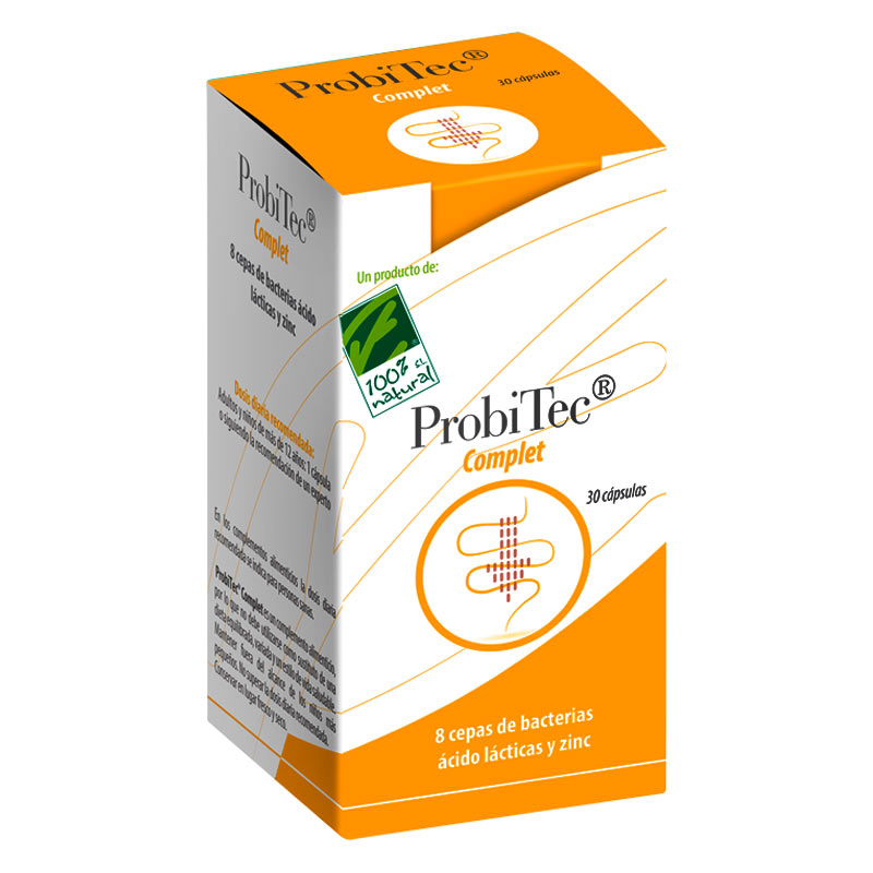 Probitec Complet, 30 cápsulas - 100% Natural - masquedietasonline.com 