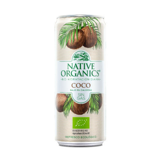 Refresco Isotonico Coco sin gas Bio 330ml Native Organics