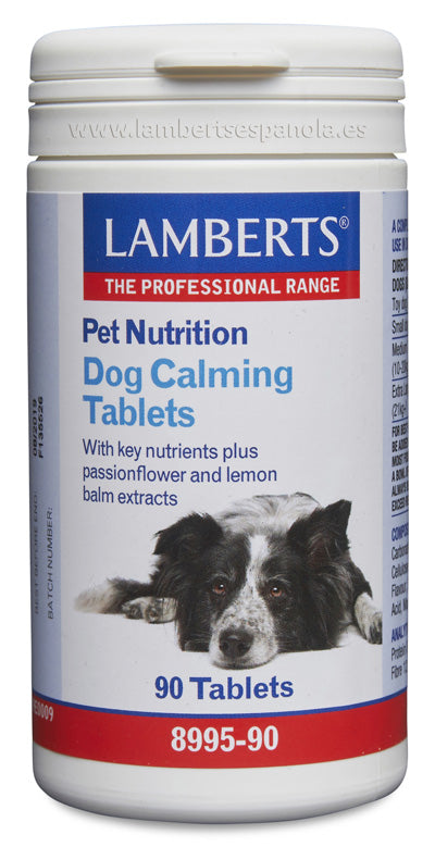 Tabletas calmantes para perros