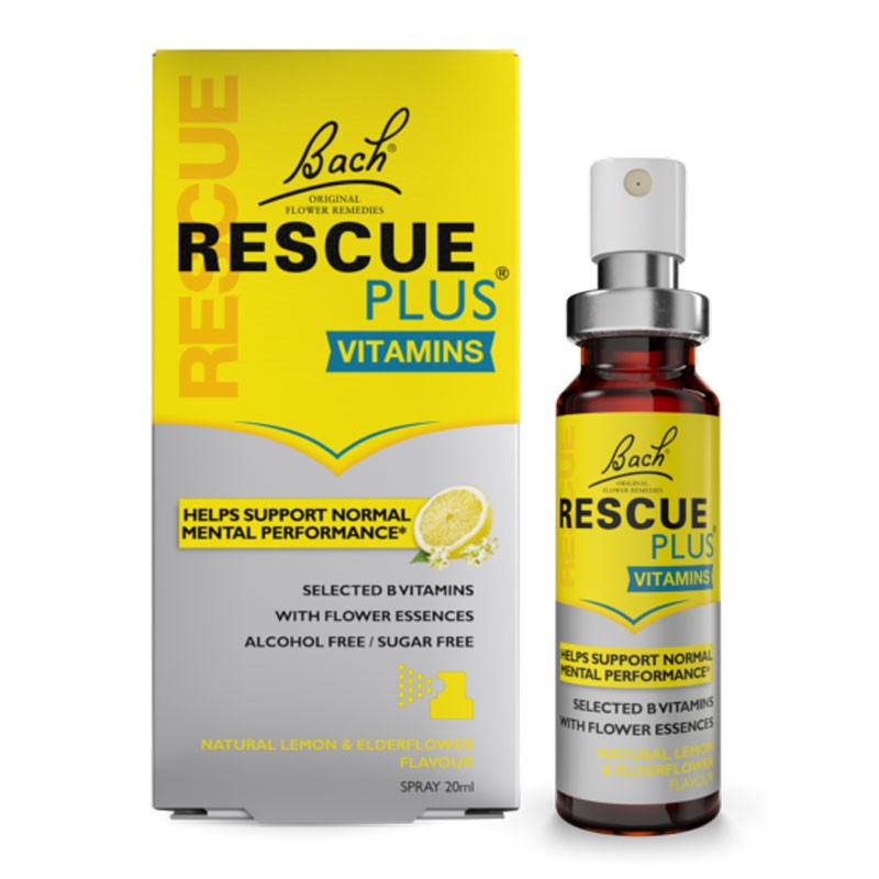 Rescue Plus Vitaminas spray 20ml Bach