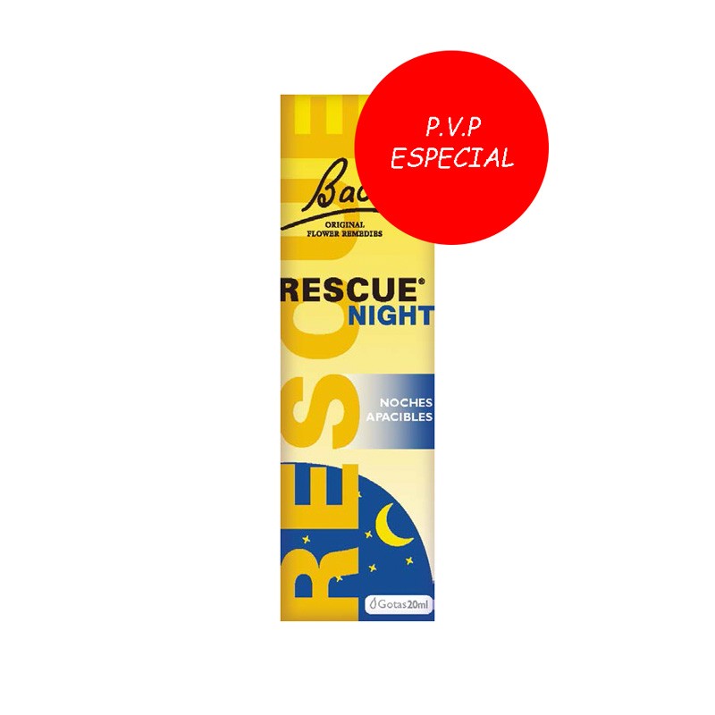 Rescue remedy night pvp 18.95 especial 20ml Bach