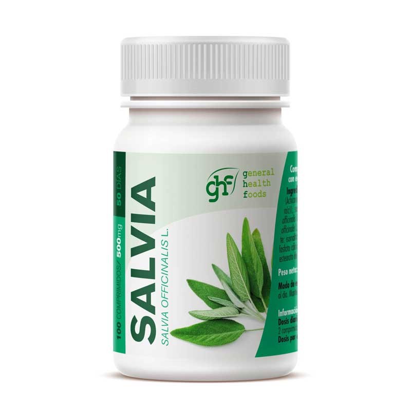 Salvia 500mg 100 comprimidos GHF