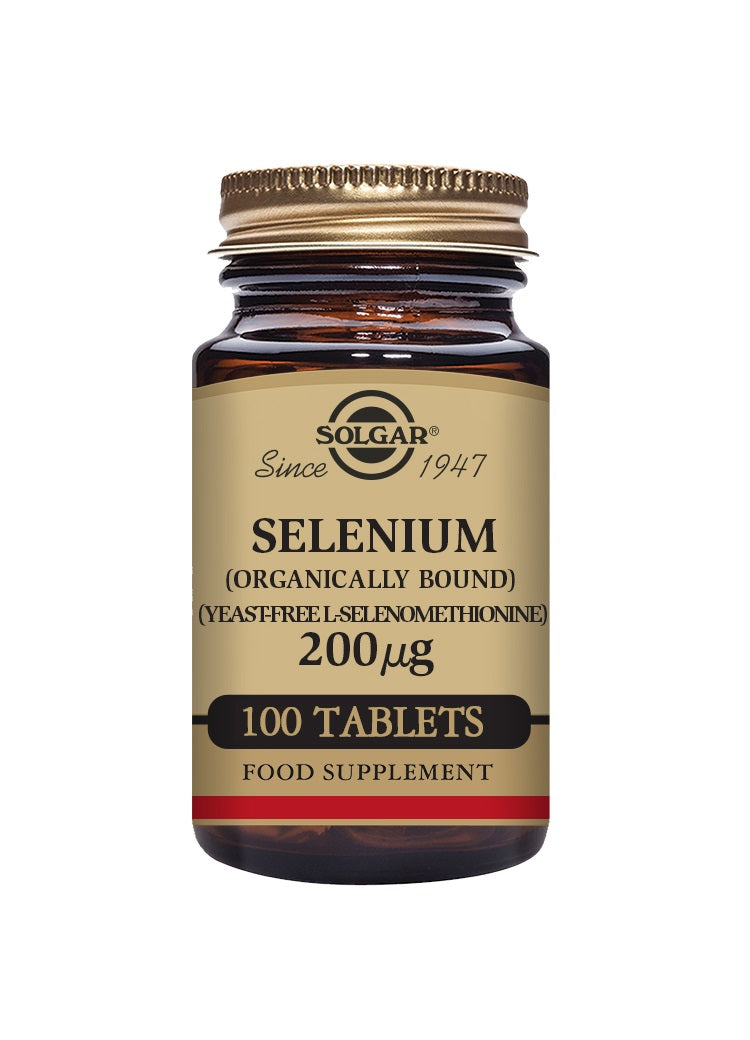 Selenio 200 µg (Sin levadura) - 100 Comprimidos