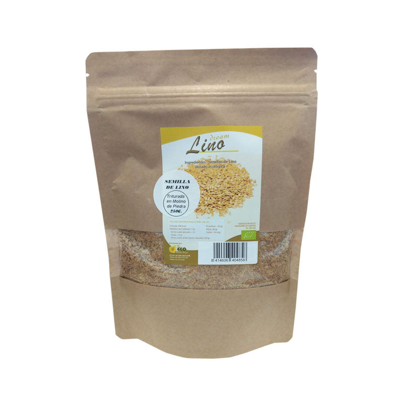 Semilla de lino triturada bio 250 g Dream Foods