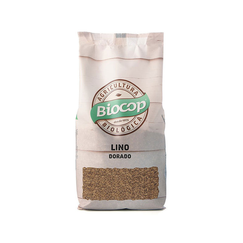 Semillas de lino dorado bio 500 g Biocop