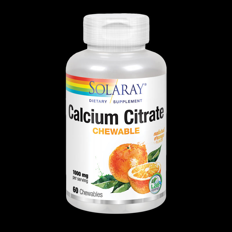 Calcium Citrato 1000 mg-60 Comp. Masticables (NARANJA)