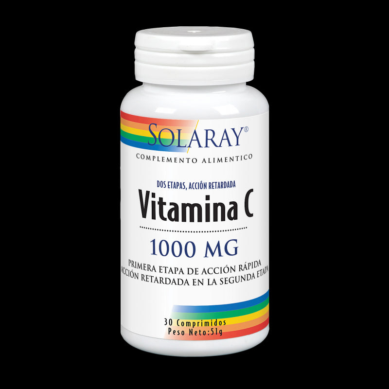 Small Vit. C 1000 mg- 30 comprimidos A/R. Sin gluten. Apto para veganos
