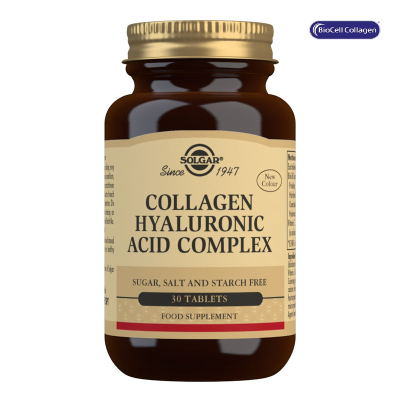 Ácido Hialurónico Complex con Colágeno - 30 Comprimidos