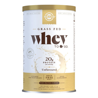 Whey To Go® Proteína de suero en polvo (sin sabor) - 377 g
