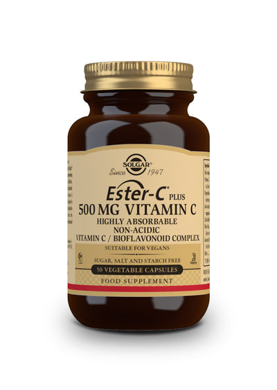 Ester-C® Plus Vitamina C 500 mg - 50 Cápsulas vegetales