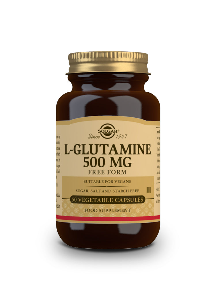 L-Glutamina 500 mg - 50 Cápsulas vegetales