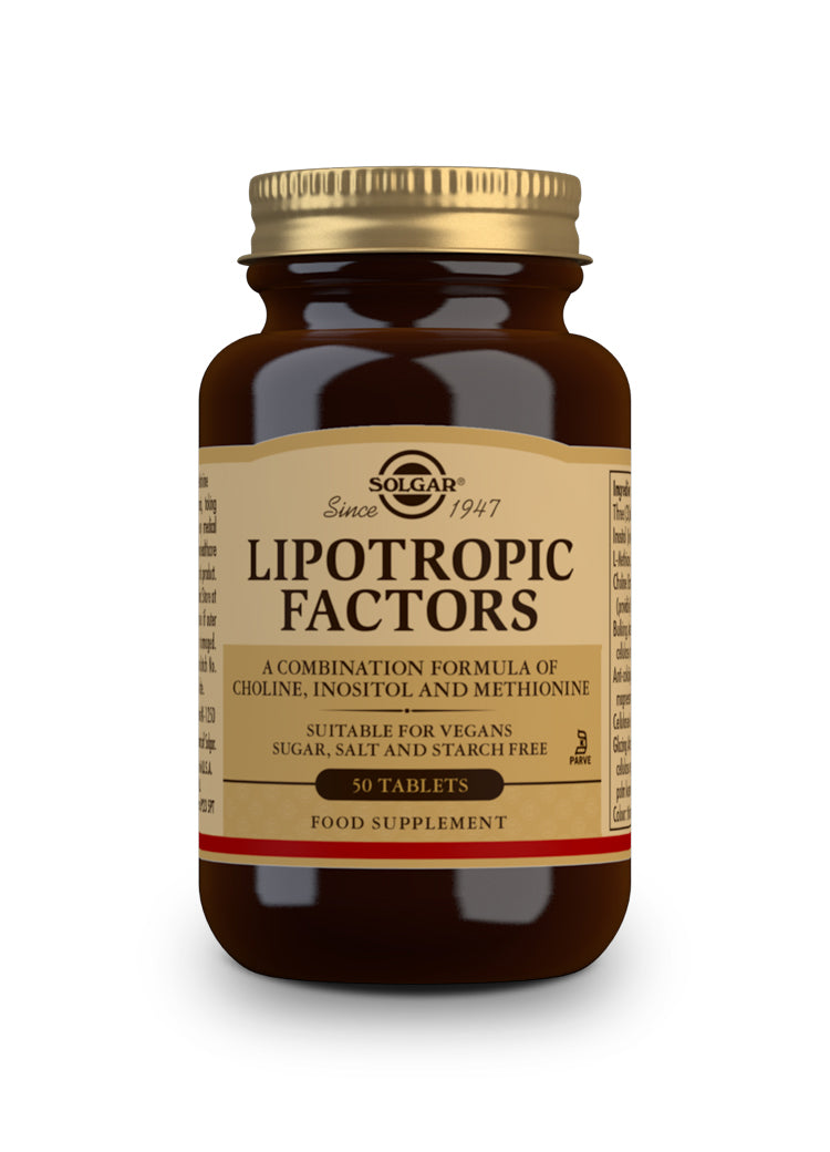 Factores Lipotrópicos - 50 Comprimidos