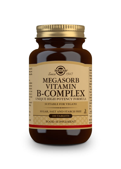 Megasorb Vitamina B-Complex 50 - 100 Comprimidos
