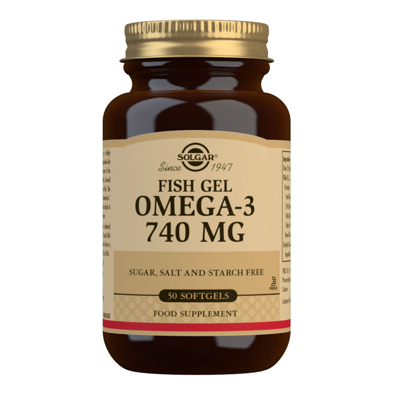 Fish Gel Omega-3 740 mg - 50 Cápsulas blandas