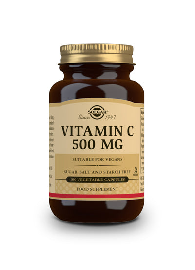 Vitamina C 500 mg - 100 Cápsulas vegetales