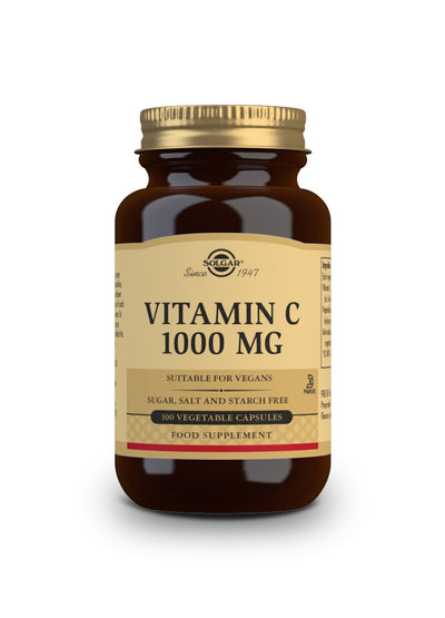 Vitamina C 1000 mg - 100 Cápsulas vegetales