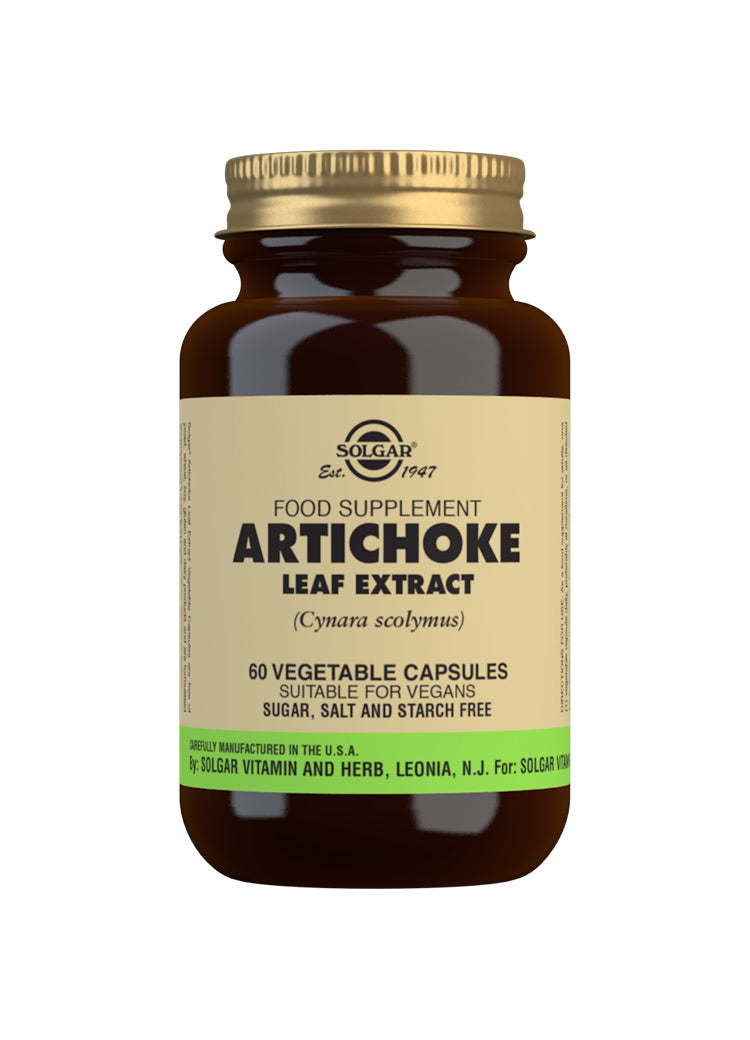 Alcachofa (Extracto de Hoja) (Cynara scolymus) - 60 Cápsulas vegetales