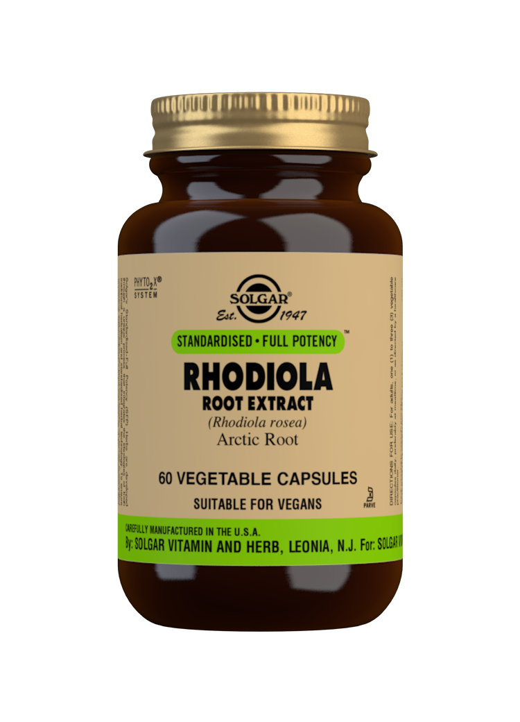 Rodiola Extracto de Raíz (Rhodiola rosea) -  60 Cápsulas vegetales