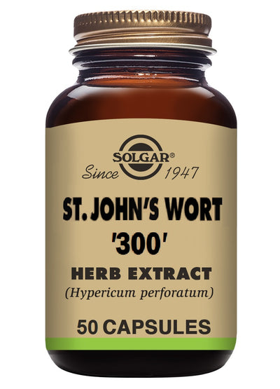 Hipérico (Hypericum perforatum) 300 mg ("corazoncillo") - 50 Cápsulas vegetales