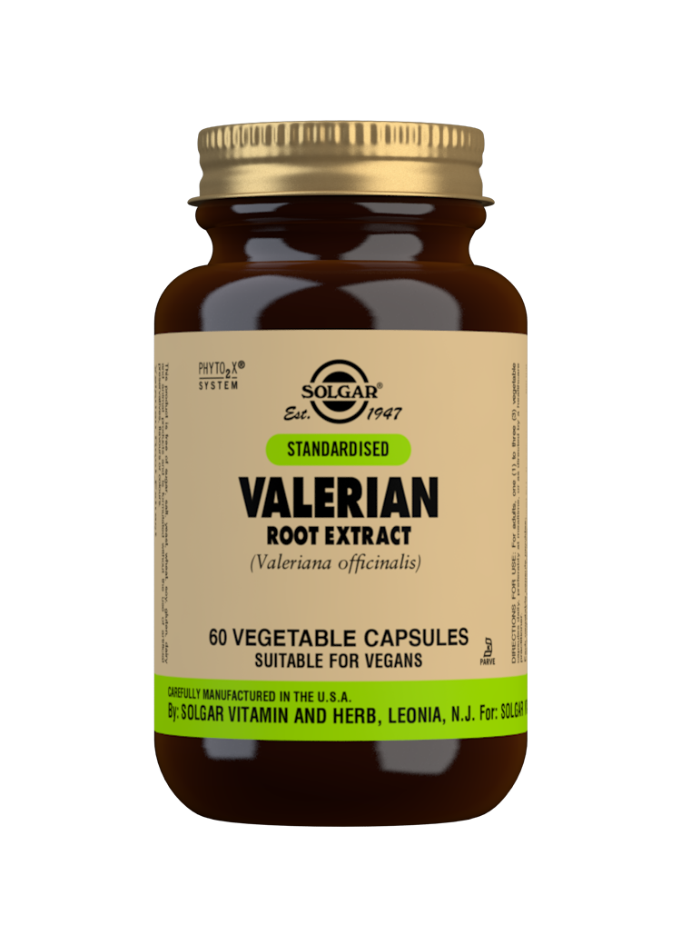 Valeriana Extracto de Raíz (Valeriana officinalis) - 60 Cápsulas vegetales