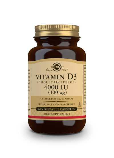 Vitamina D3 4000 IU (100 mcg) INMUNIDAD