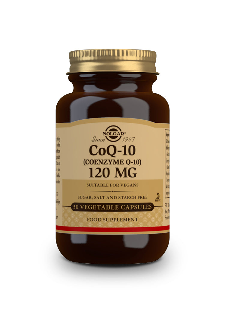 Coenzima Q-10 120 mg - 30 Cápsulas vegetales