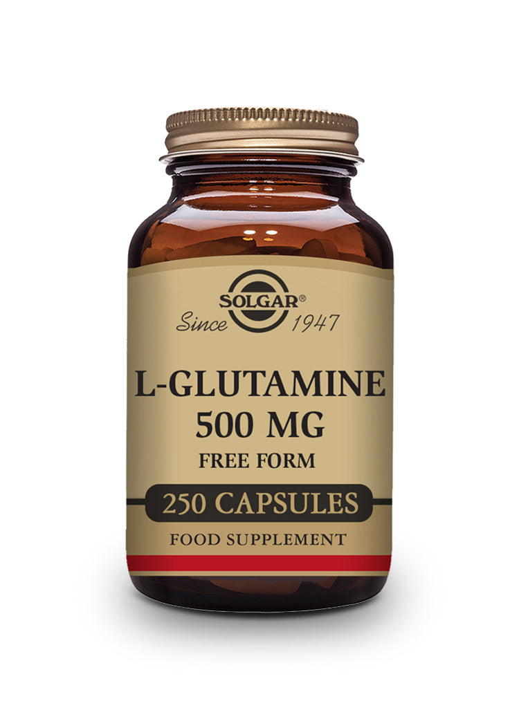 L-Glutamina 500 mg - 250 Cápsulas vegetales