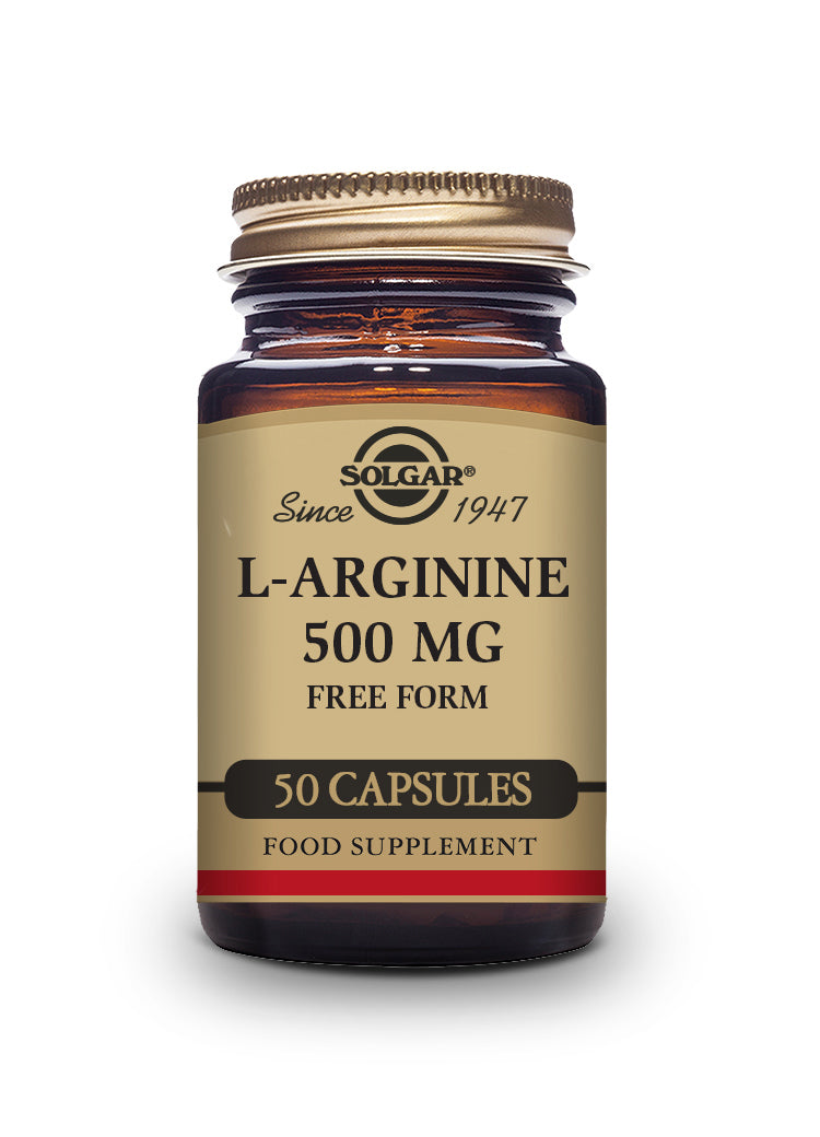 L-Arginina 500 mg - 50 Cápsulas vegetales