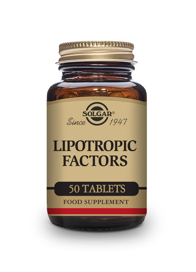 Factores Lipotrópicos - 50 Comprimidos