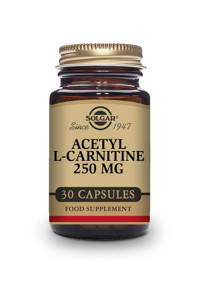 Acetil - L-Carnitina 250 mg - 30 Cápsulas vegetales