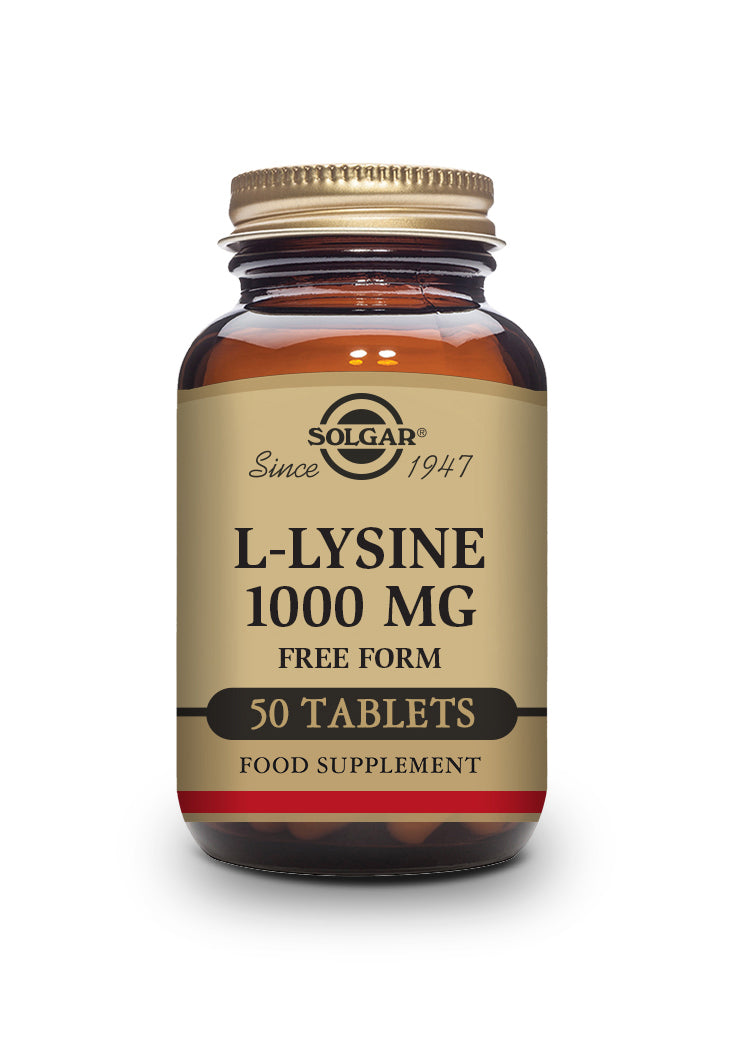 L-Lisina 1000 mg - 50 Comprimidos