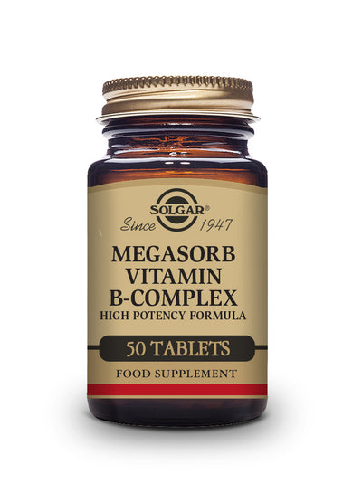 Megasorb Vitamina B-Complex 50 - 50 Comprimidos