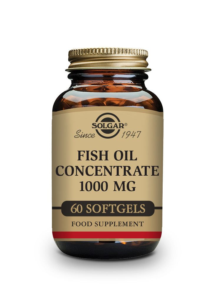 Aceite de Pescado Concentrado 1000 mg - 60 Cápsulas blandas