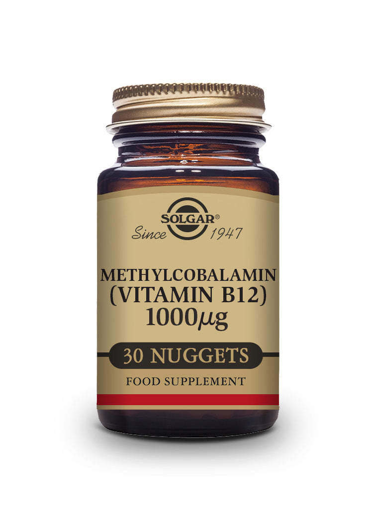 Vitamina B12 1000 mcg (Metilcobalamina) - 30 Comprimidos sublinguales - masticables