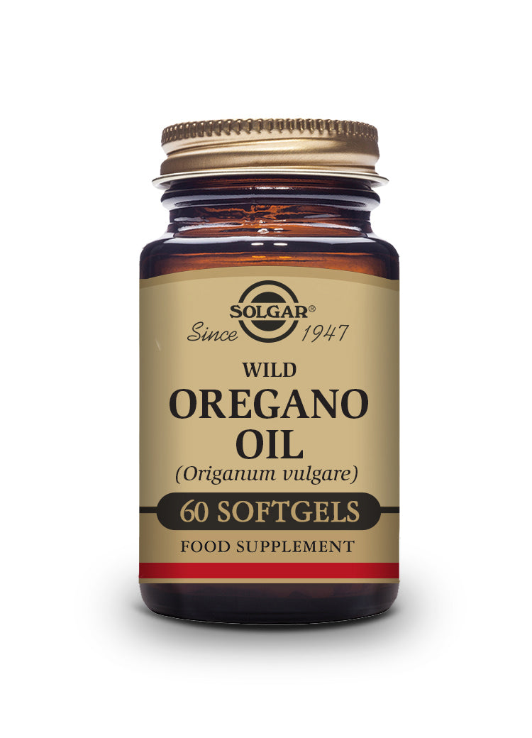 Aceite de Orégano Silvestre (Origanum vulgare) - 60 Cápsulas blandas