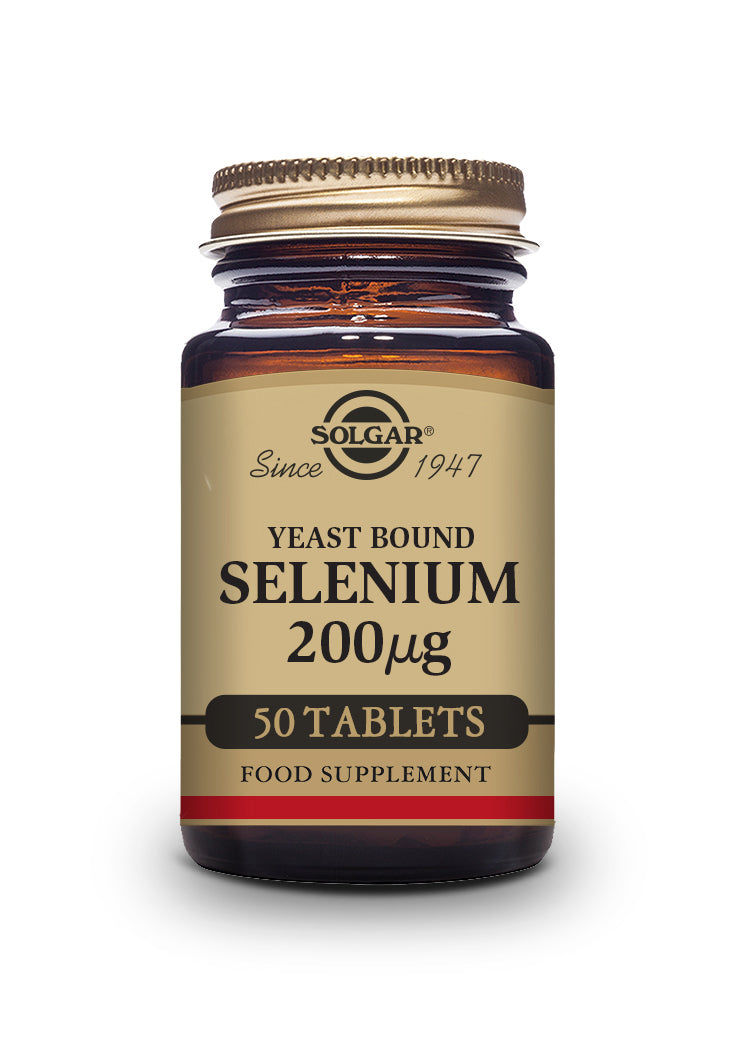 Selenio en levadura 200 µg  (levadura primaria con alto contenido en selenio) - 50 Comprimidos